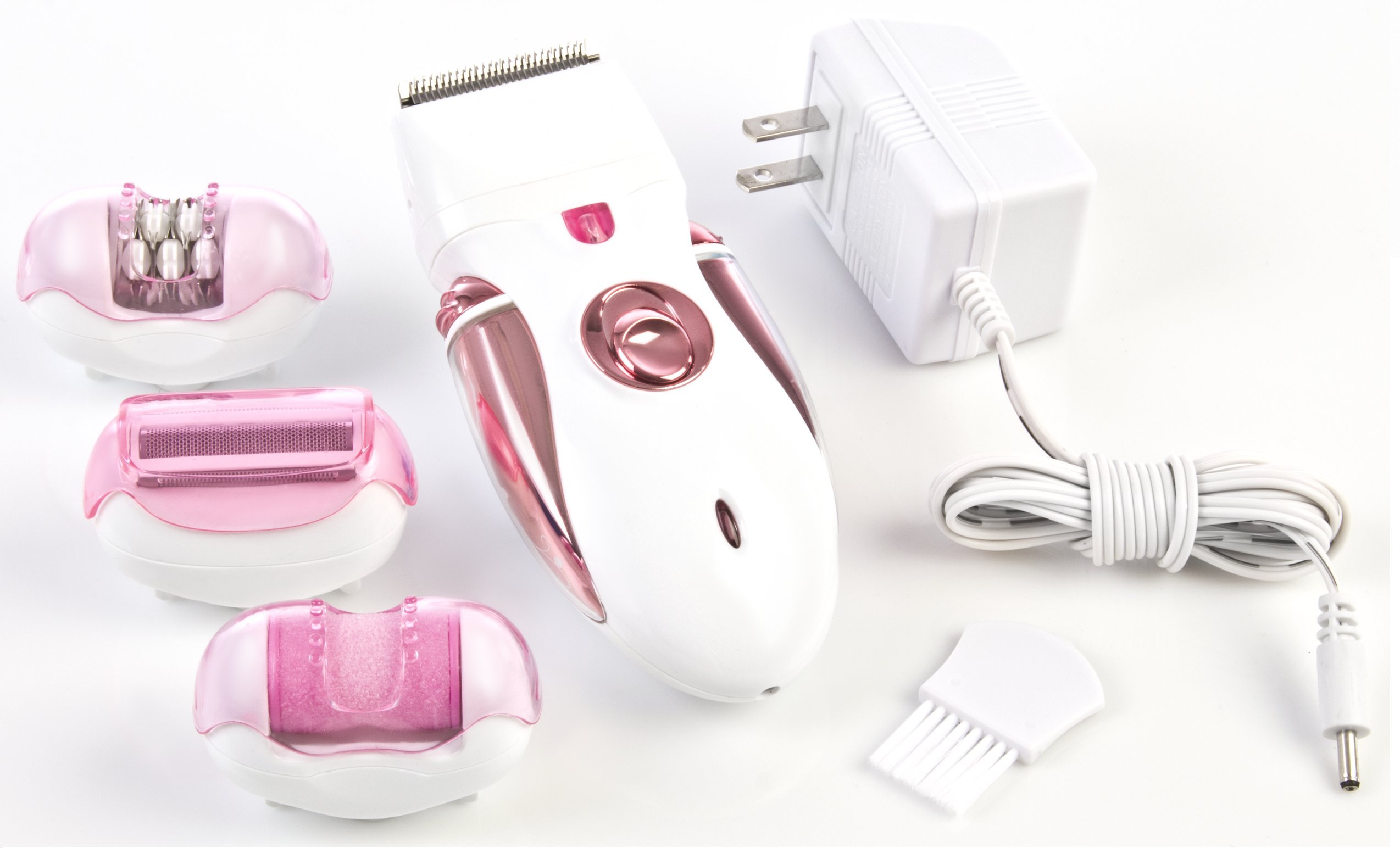Rechargeable 4 in 1 Ladies Epilator Shaver Callus And Hair Removal System