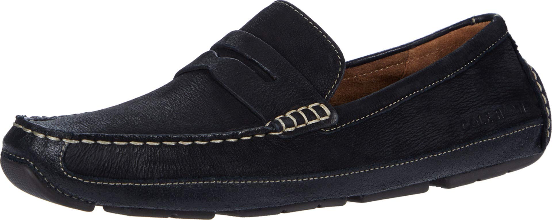 Cole Haan Men's Shoes-Wyatt Penny Driving Style Loafer, Black/Black, 6.5 UK