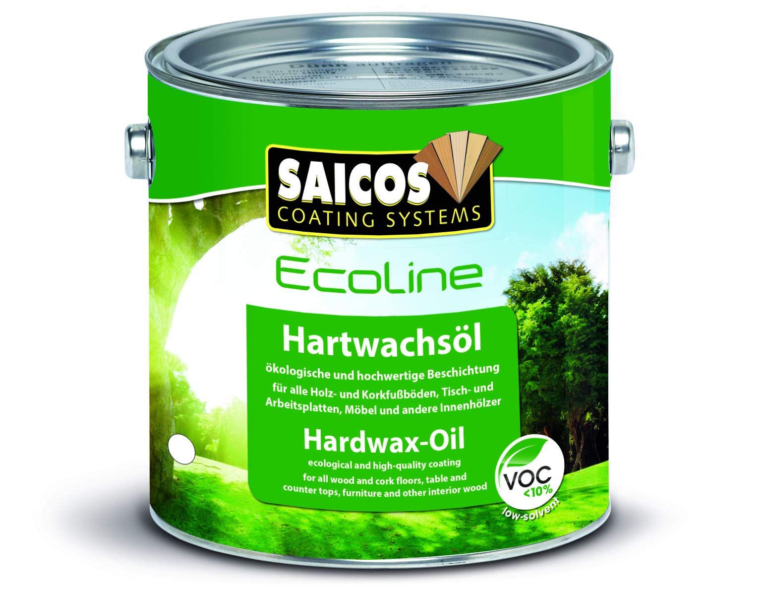 Saicos 3600 ECO 300 Ecoline Hartwachs Öl 0.75 l farblos
