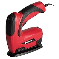 Vista 10 de Arrow Fastener Arrow E21 - Pistola de grapas eléctrica inalámbrica, color negro/rojo