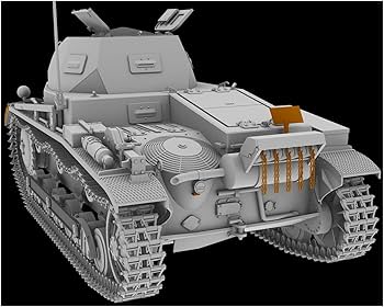 Amazon | IBG 1/35 ドイツ軍 2号戦車a2型 砲塔インテリア付