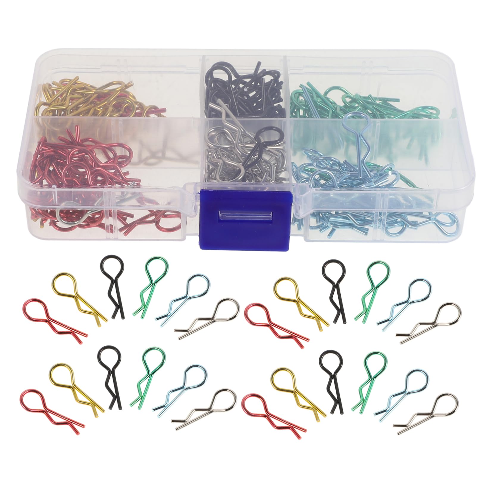 MAGICLULU Rc Body Clips for Rc Cars Set of for 1:10 1:12 Scale Models Strong Retention Easy to Install