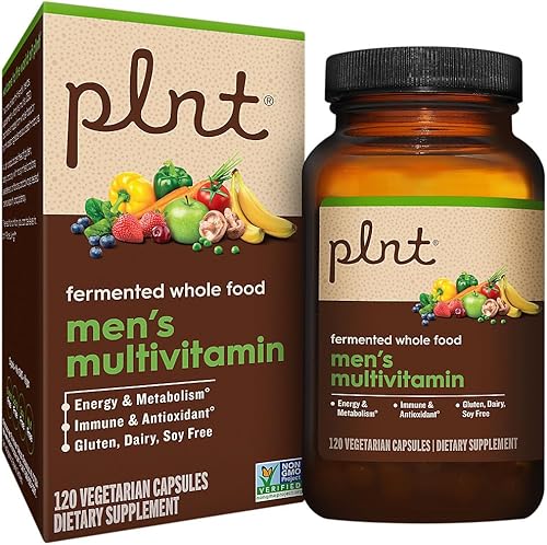 Miniatura 8 de Multivitamínico fermentado para hombres (120 cápsulas vegetarianas)
