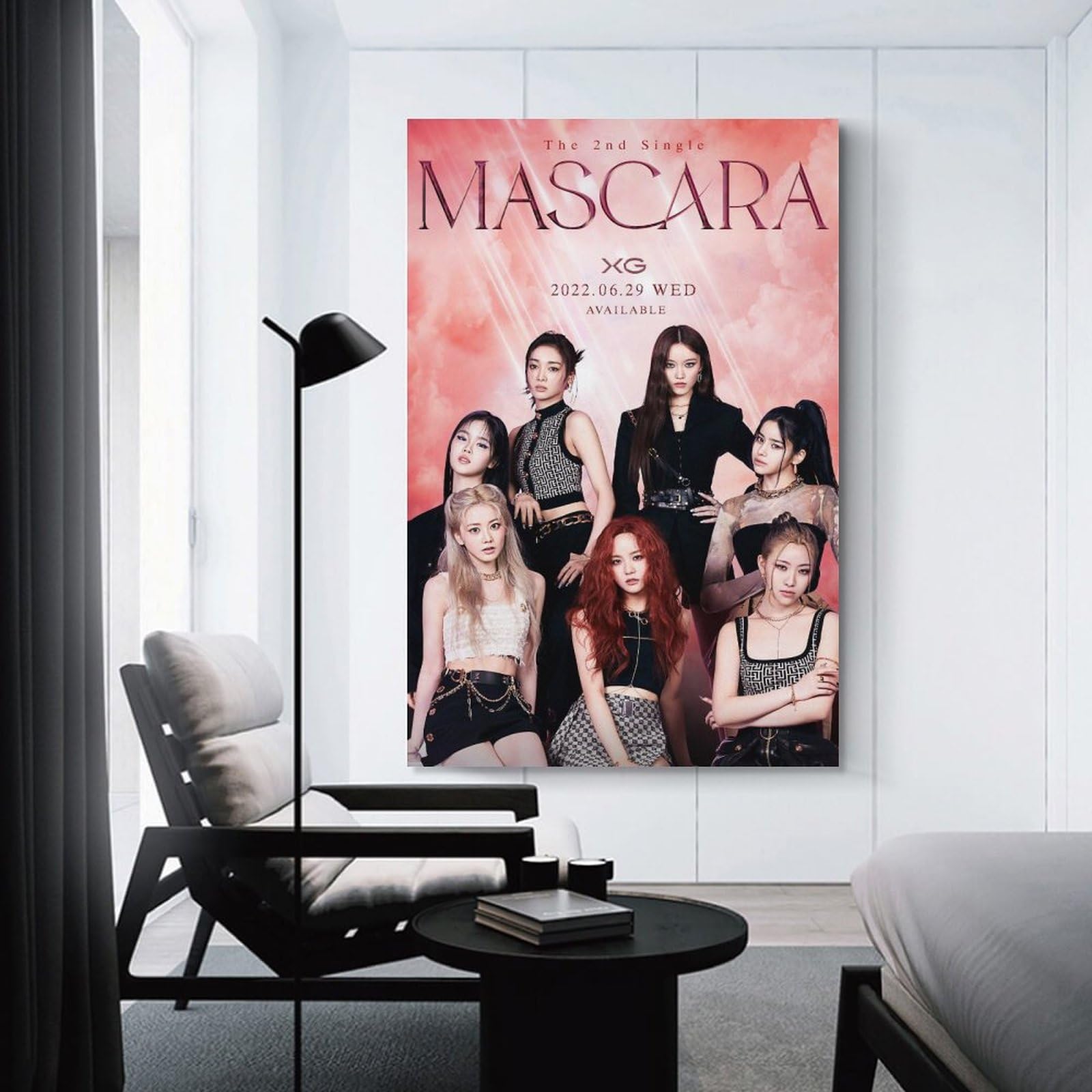 KOREAN XG Mascara ALBUM COVER IDOLES ARTIST HD Print on Canvas
