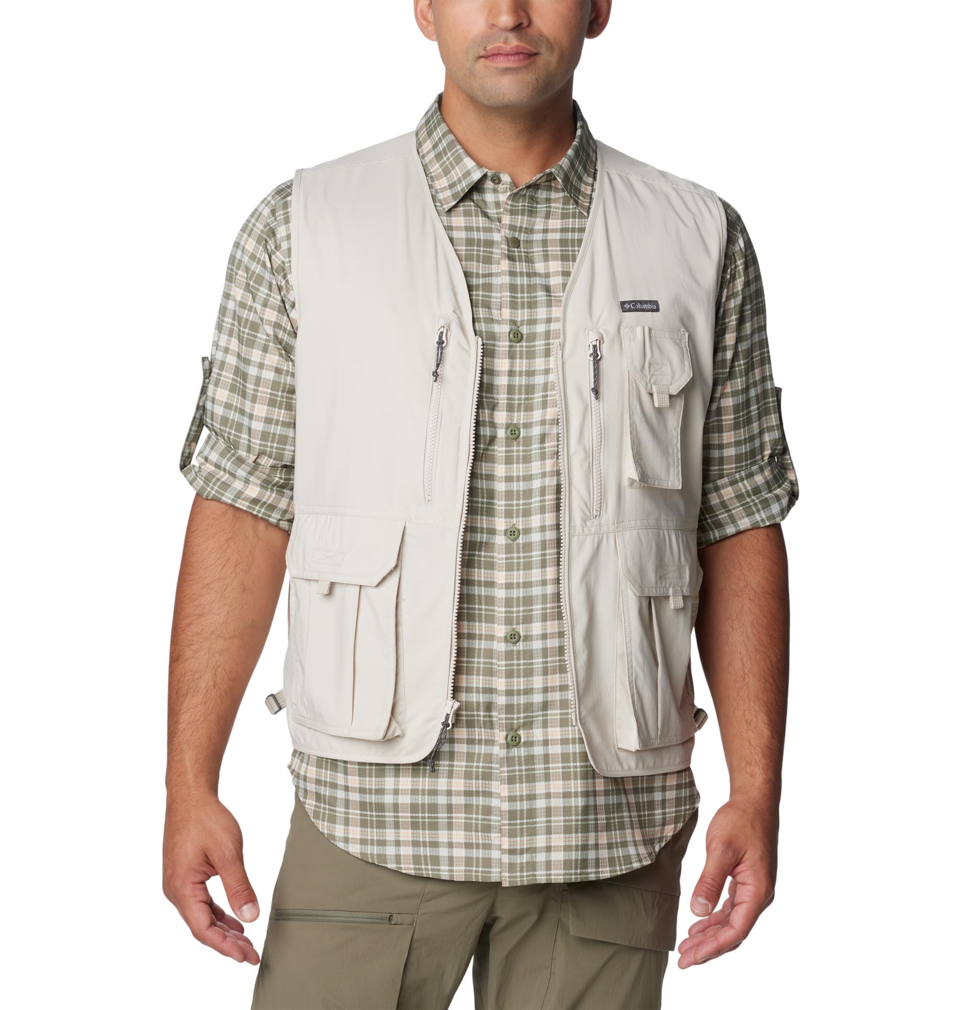 Columbia Silver Ridge Utility Vest, Gilet Smanicato In Pile Uomo