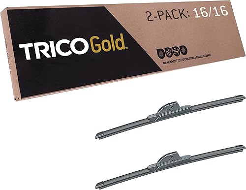 Miniatura 80 de TRICO Diamond 20" + 18" Limpiaparabrisas de repuesto premium para automóvil (juego de 2), limpiaparabrisas de haz para todas las estaciones para