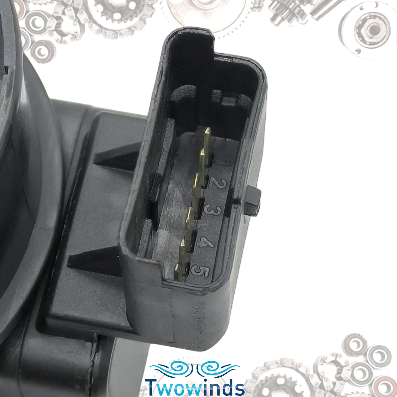 Twowinds - Caudalímetro 5WK9609 Compatible con Opel Movano A (1998-), Renault Laguna 2, Master 2, Vel Satis, Espace 4 (1996-), Nissan Interstar (2002-) - 7700314057