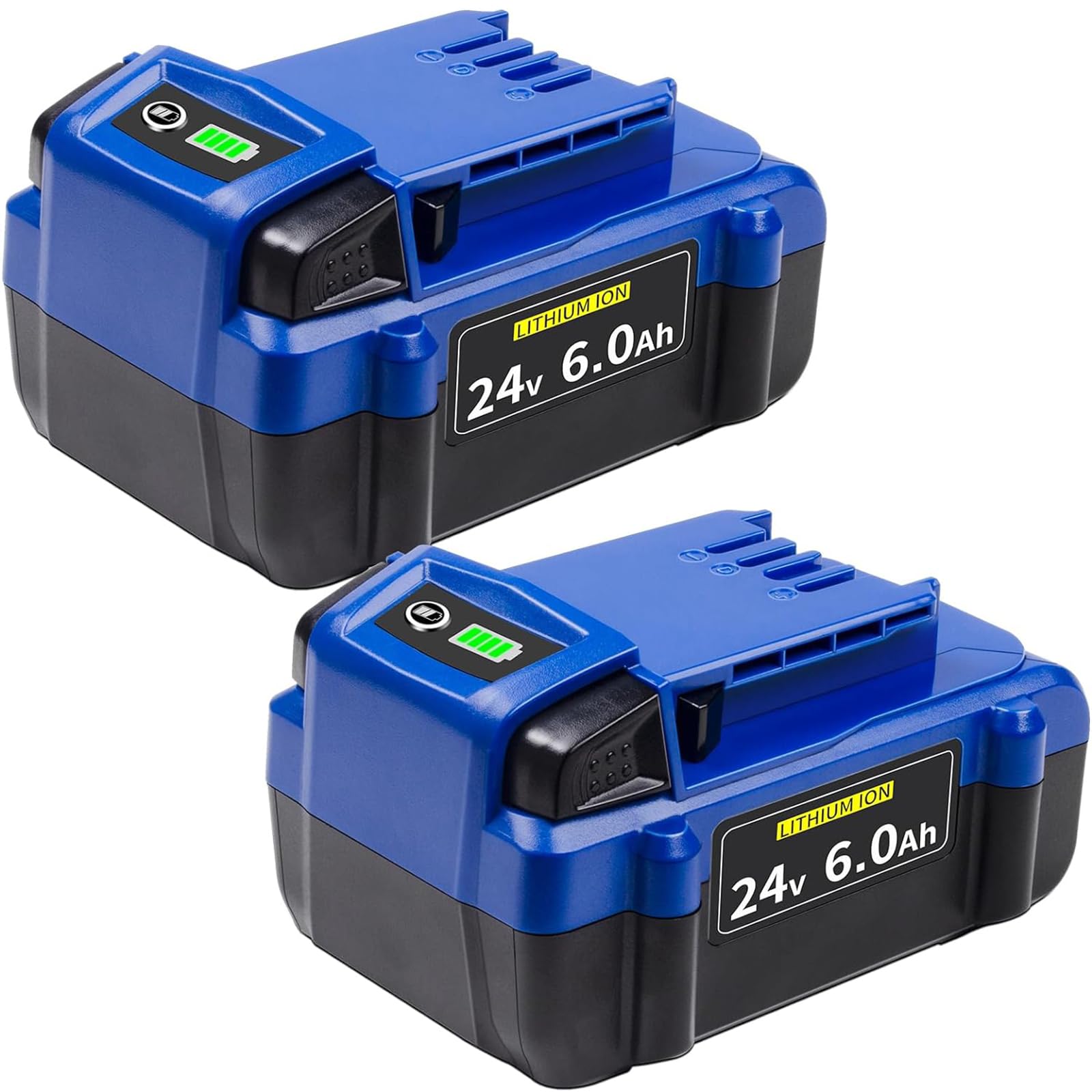 2-Pack 6.0Ah Replacement for Kobalt 24V Battery KB624-03 KB524-03 KB424-03