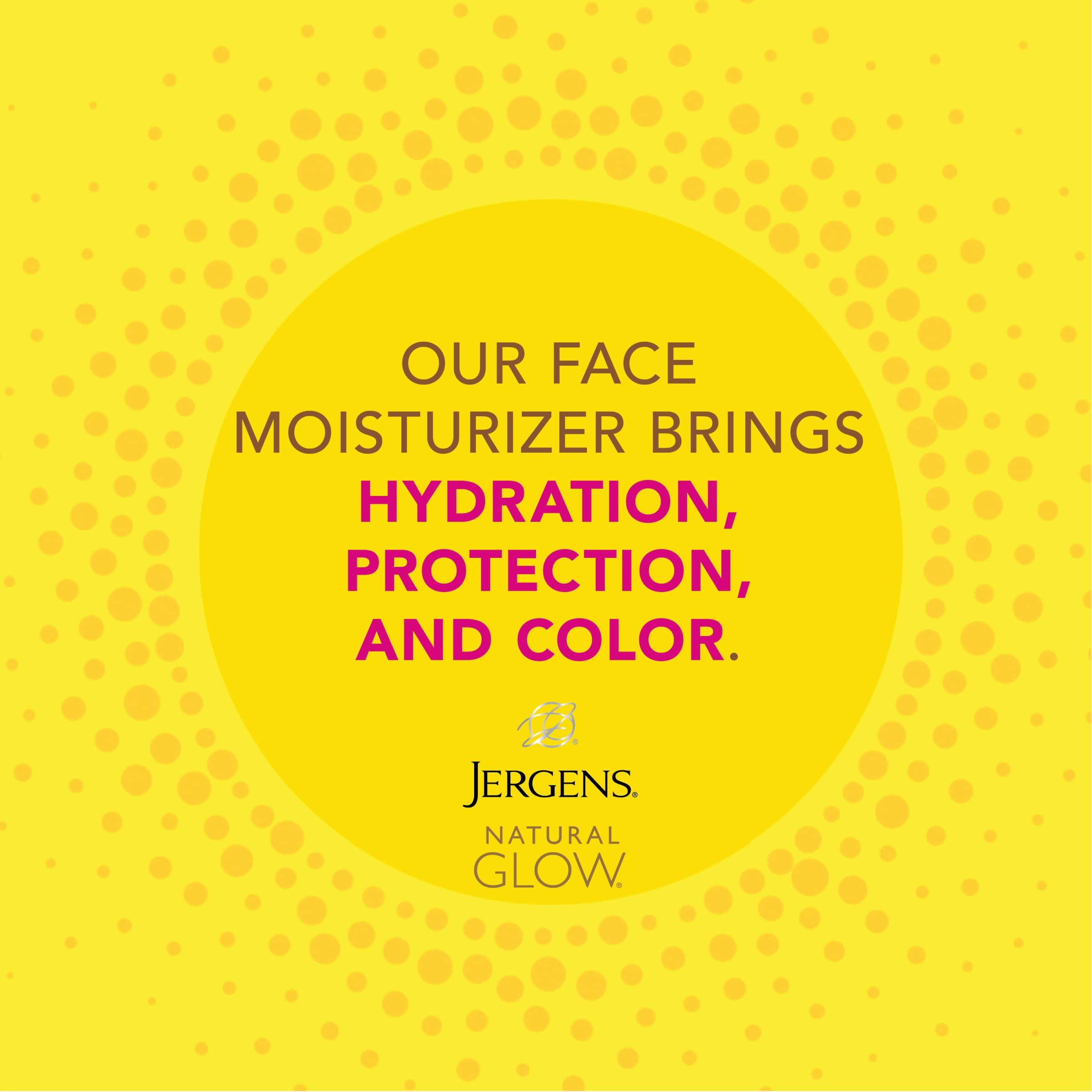 Jergens Natural Glow Self Tanner Face Moisturizer, SPF 20 Facial