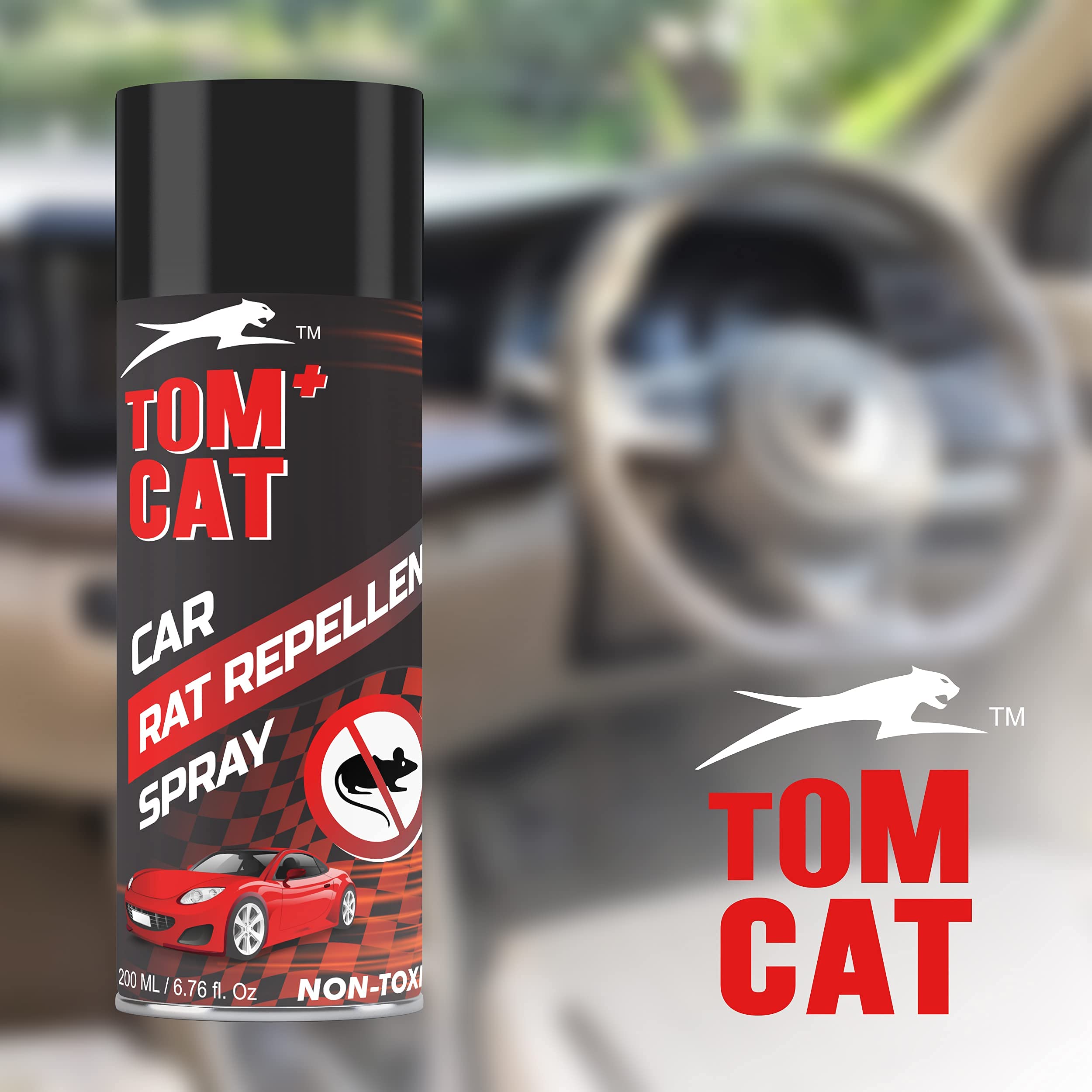 Shadow Securitronics Tom CAT No Entry Rat Repellent Spray for Cars