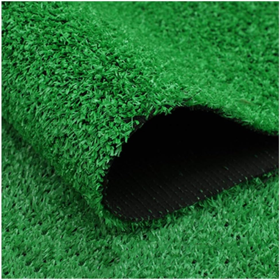 Artificial Grass 10MM Turf High Outdoor Imitation Green Grass Carpet Decoration Ground Dust Greening/Wall Decoration (2x9m)