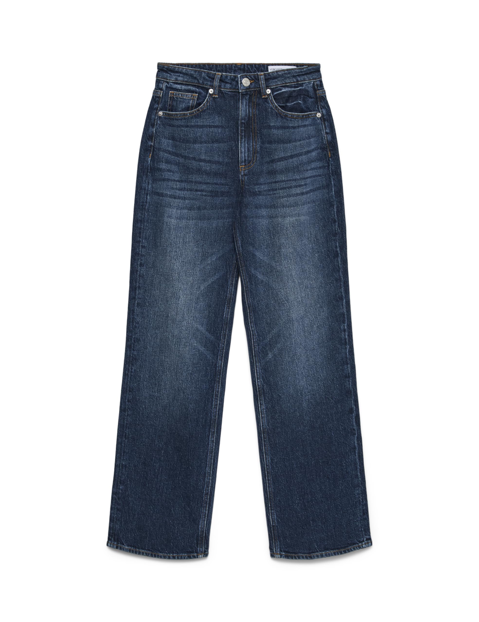 VERO MODA Female Weit geschnitten VMTESSA Hohe Taille Weiter Beinschnitt Jeans