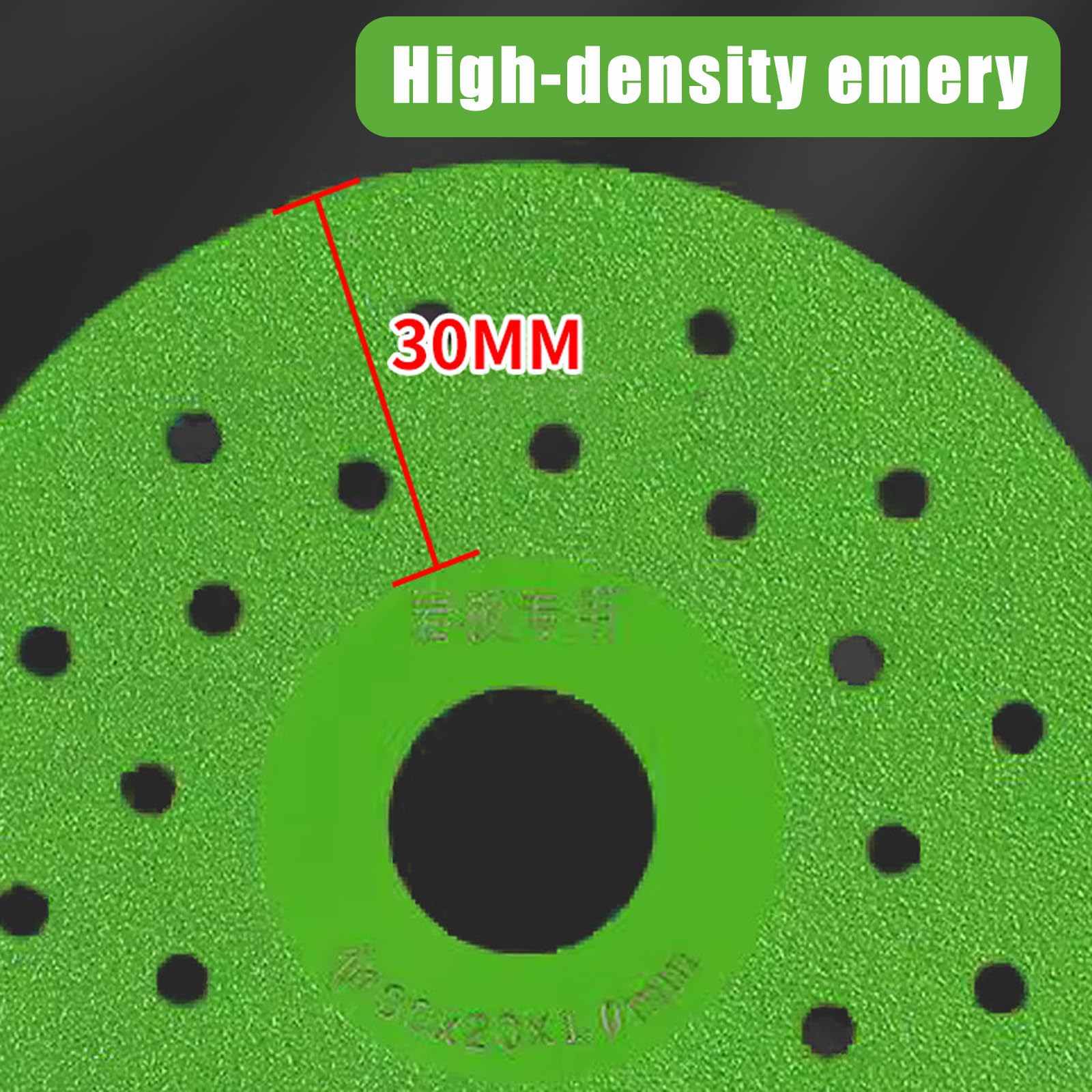 Rock Slab Grinding Disc, Diamond Chamfered Saw Blade, 4 Inch Rock Slab Flat Grinding Cutting Piece for Tile, Marble, and Glass, 1mm Saw Blade for Angle Grinder (3PCS)