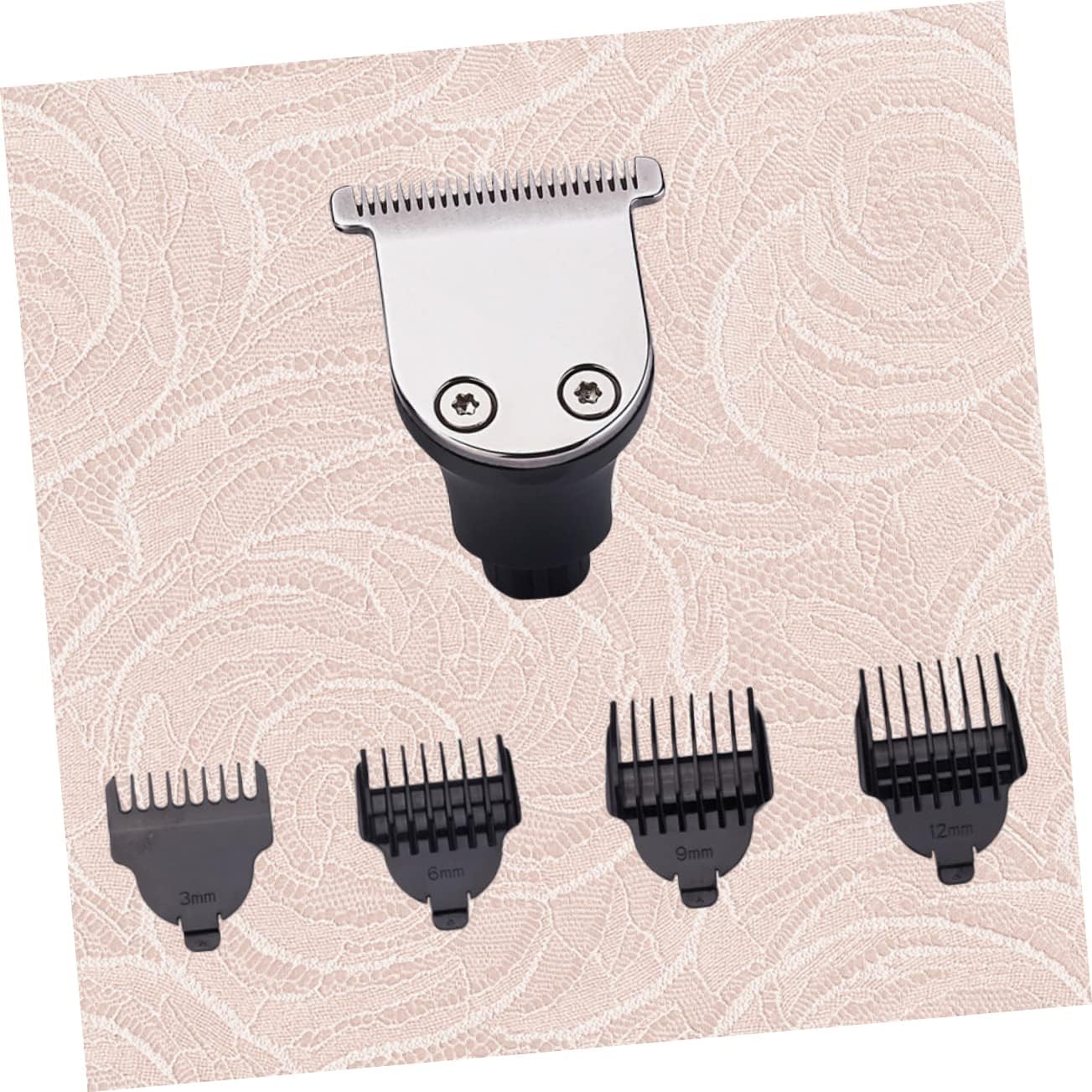 3pcs Electric Beard Shaver Clipper and Combs Metal Replacement Accessory - Electric and Easy to Clean Beard Trimmer Attachment