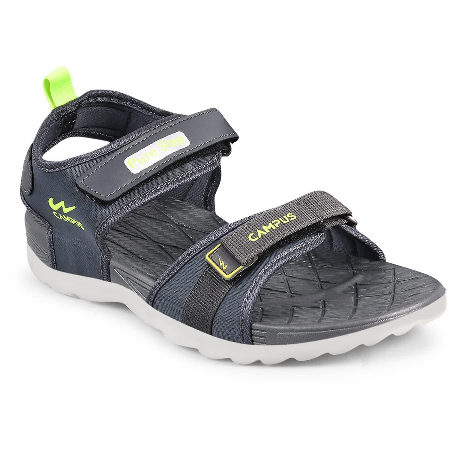 Campus Mens GC-22107 D.Gry/F.GRN Sports Sandals - 6UK/India GC-22107 (B0BL7HBRJQ) Amazon Price History, Amazon Price Tracker