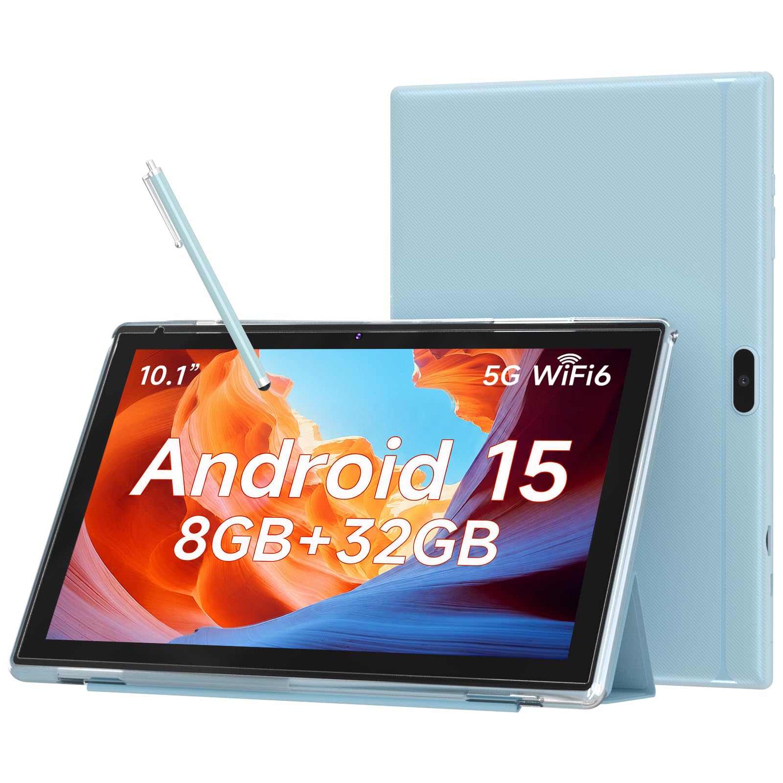 Amazon.com : 10 Inch Android 15 Tablet, 8GB RAM 32GB Storage