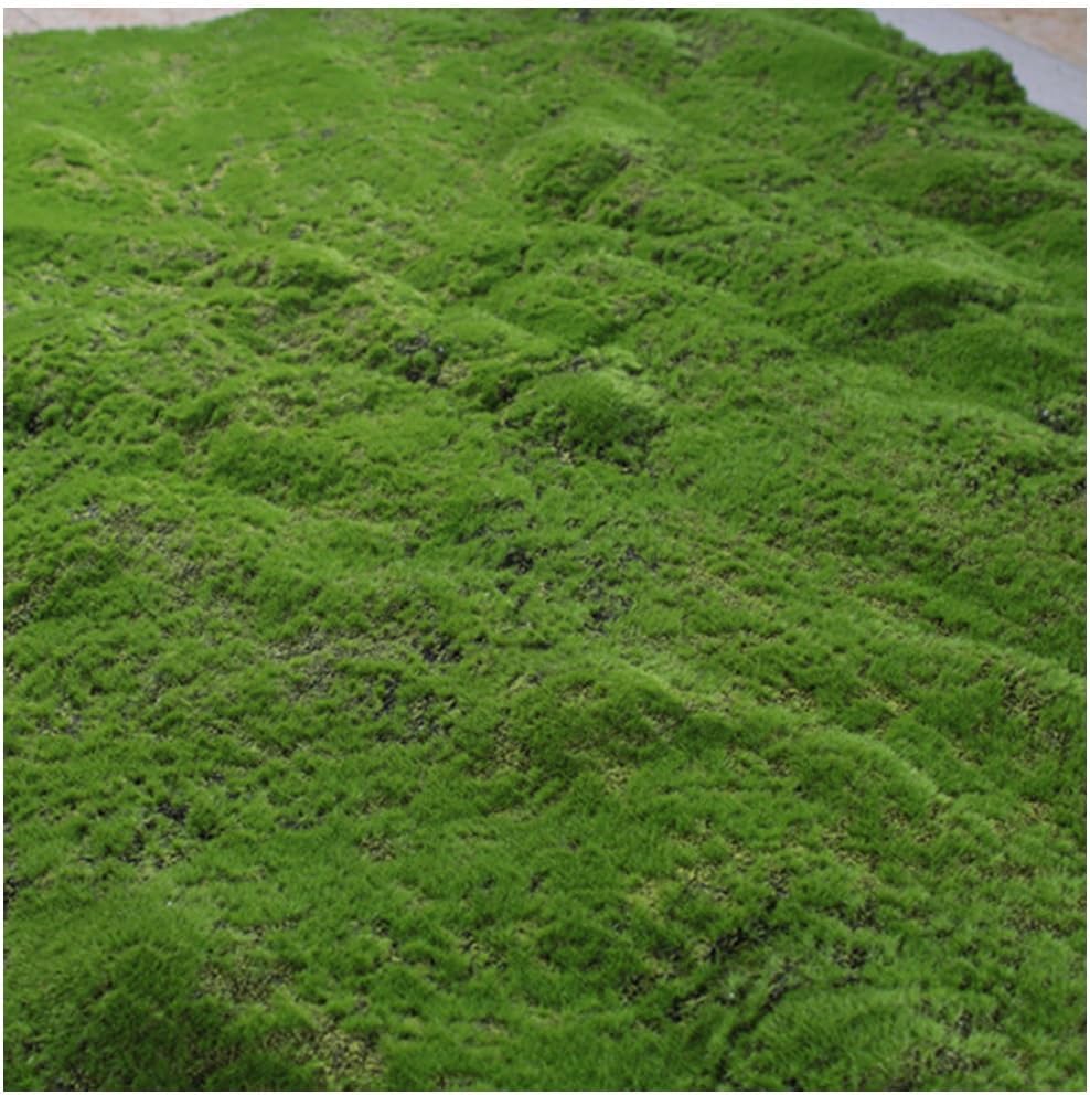Artificial Moss 1PCS Synthetic Moss Sheets for DIY Projects, Floral Arrangements, Vase Filler 1X1m(3 Size)