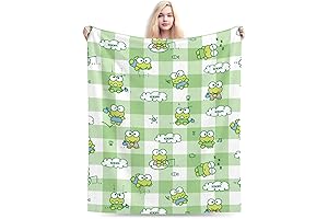 Kawaii Keroppi Blanket for Ultimate Coziness