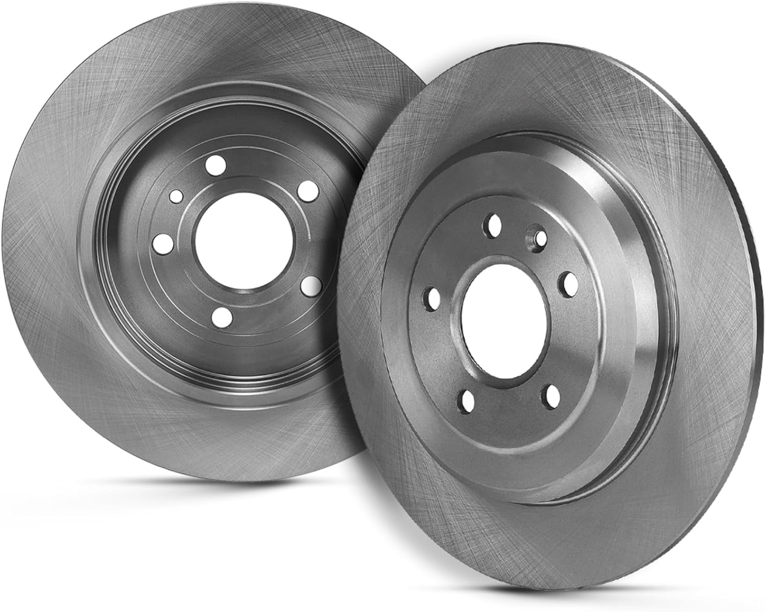 SCITOO Disc Brake Rotors Kits 54165 Rear Solid Brake Rotors Fit For Ford For Edge 2011-2014,For Ford For Explorer 2011-2017,For Ford For Five Hundred 2005-2007,For Ford For Flex 2009-2017