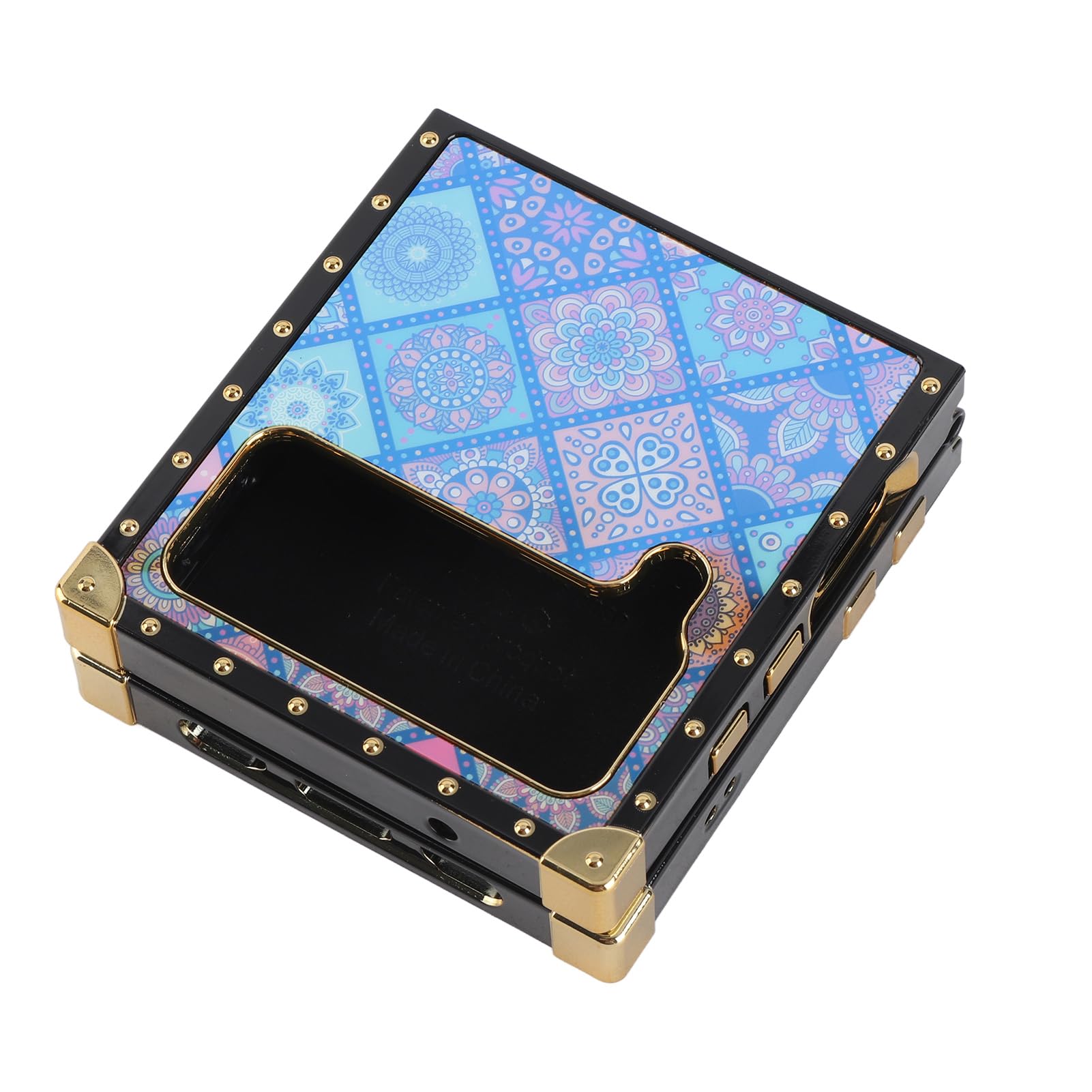 Cocoarm Custodia Telefono Pieghevole, TPU PC Antiscivolo Design Colorato