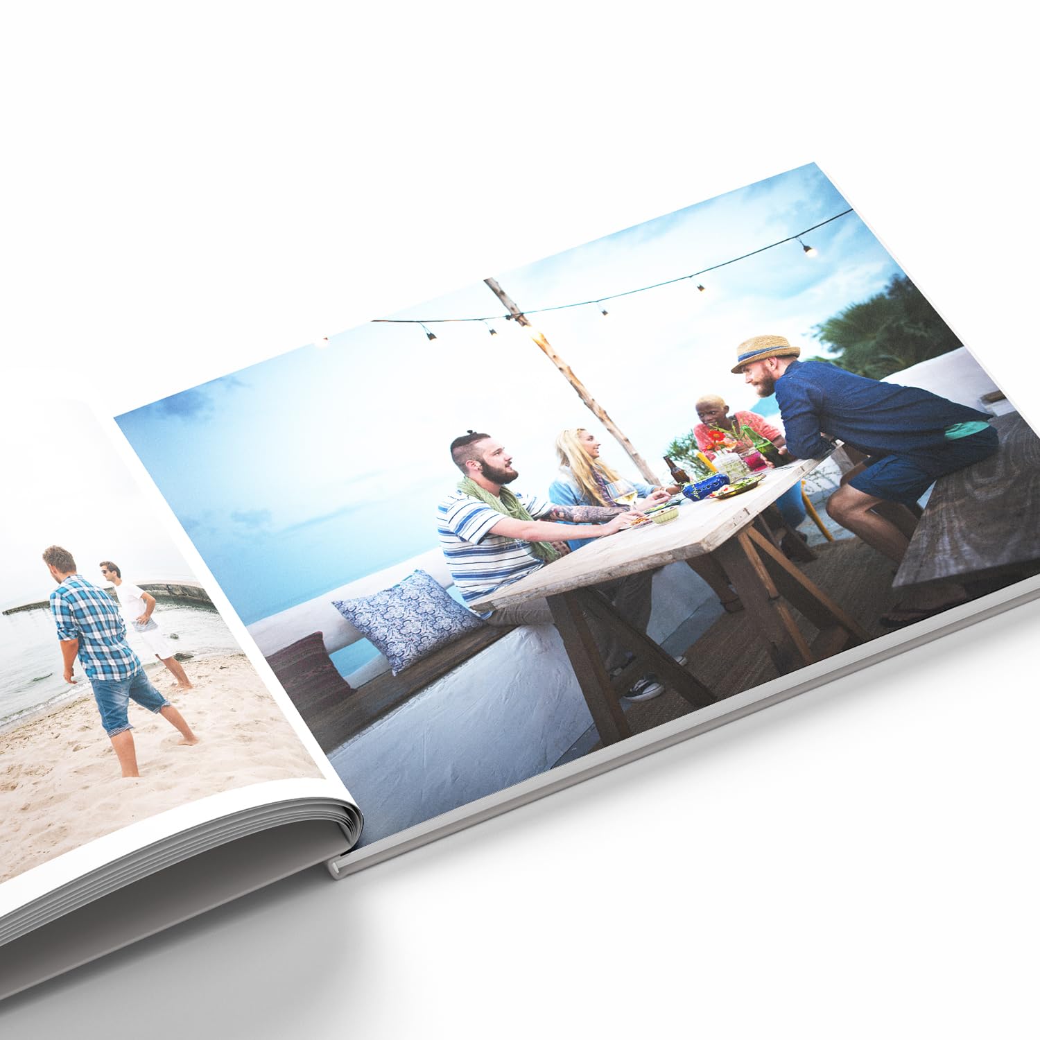 Crear álbum de fotos personalizado en línea Tapa dura - Exclusive, 26 páginas Verticales 20,5x29 cm Crea tu propio álbum digital de fotos con tus propias imágenes perfecto para vacaciones, Navidad