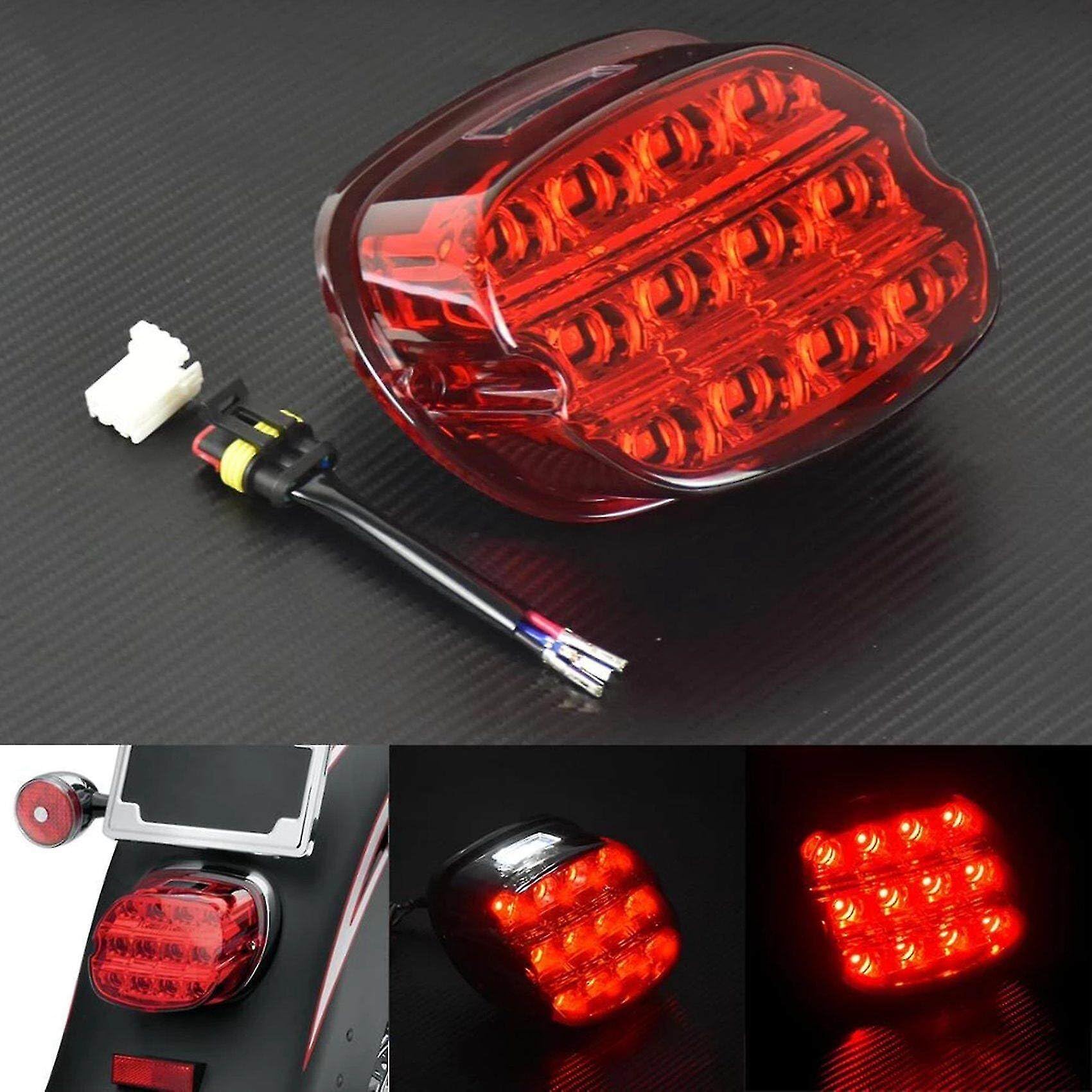 12V Motorfiets LED-achterlicht Motorfiets Remachterlicht Voor De Meeste Motorfiets Remachterlicht Accessoires~p137936628