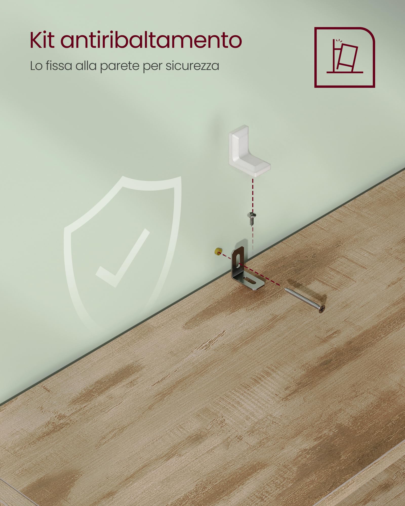 VASAGLE CUSTOS Collezione - Libreria Scaffale a 6 Ripiani, Portaoggetti, Organizzatore con Scomparti, Ripiani Aperti e Regolabili, per Soggiorno, Ufficio, Camera da Letto, Marrone Cammello LBC166T50