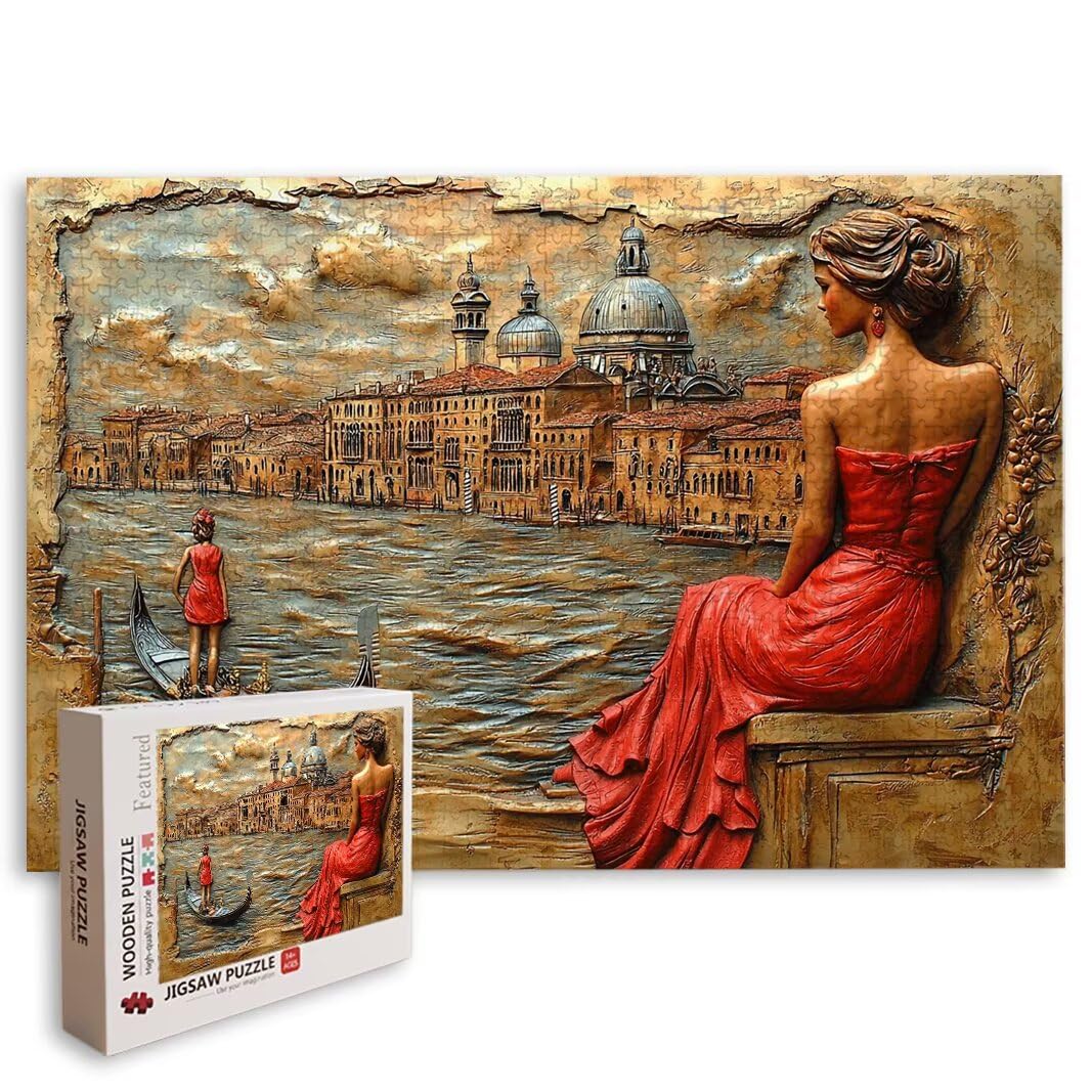 Puzzle 2000 Pezzi, Puzzle Venezia, Misura: 100x71cm, Regalo Donna -8769