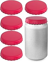 Vista 10 de Tapas de silicona para latas de soda para latas de soda estándar (paquete de 6, surtido)