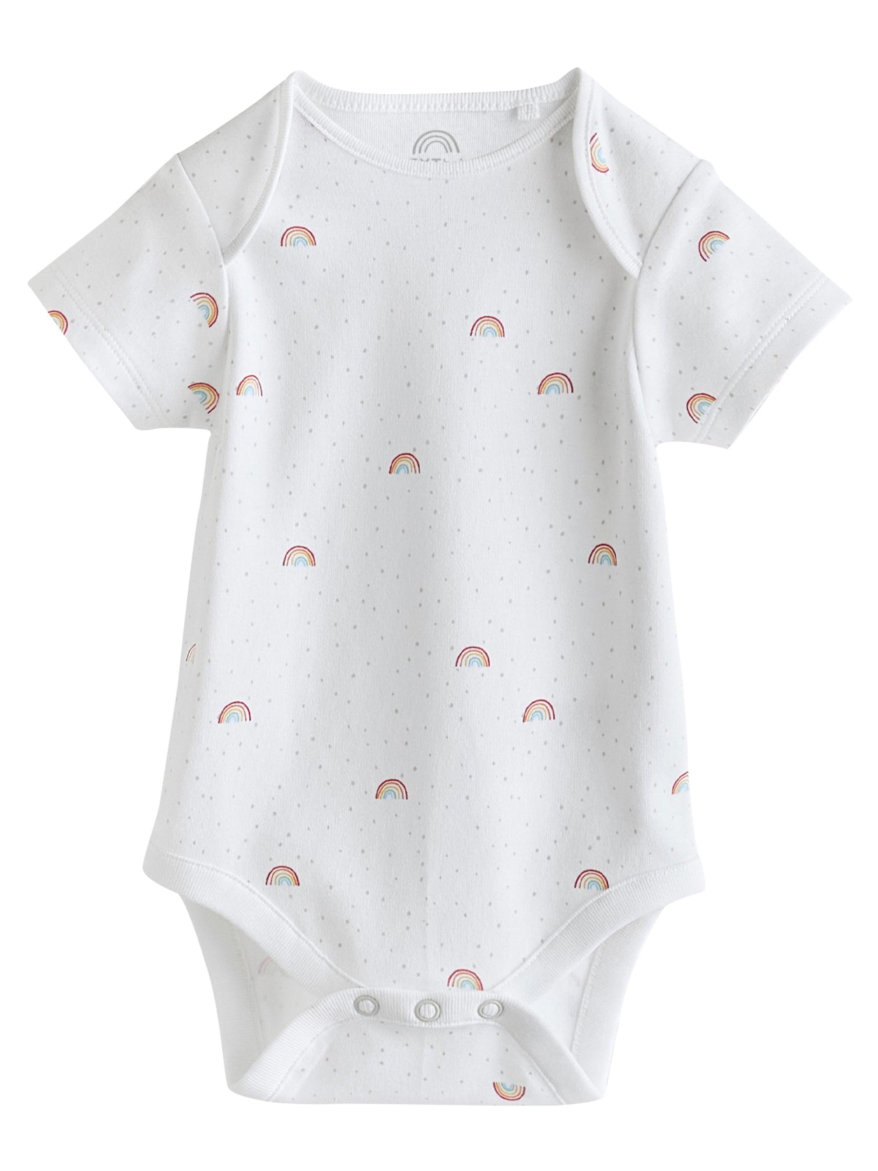 NEXT Noworodki unisex Zestaw 5 niemowlęcych body z krótkim rękawem