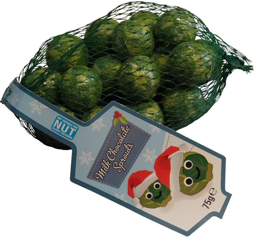 Milk Chocolate Sprouts 75g Net (2 Pack)