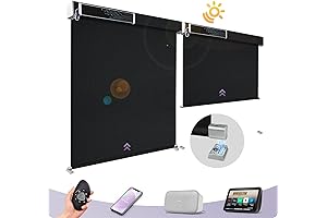 Graywind Motorized Exterior Smart Shade: Remote-Controlled Outdoor Privacy