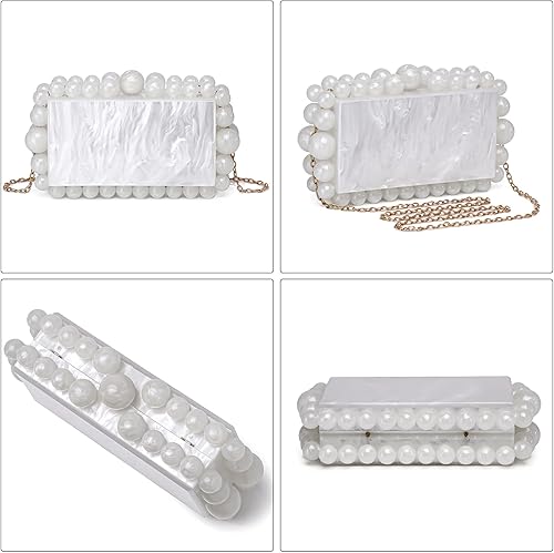 Miniatura 4 de Bolso de noche dorado, bolso de mano geométrico de noche, bolsos dorados metálicos, bolsos de noche para bodas, fiestas y noches formales