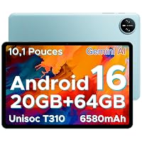 Tab A9 Android 16 Tablet 10 Pollici, 20 GB RAM + 64 GB ROM (TF 2 TB)