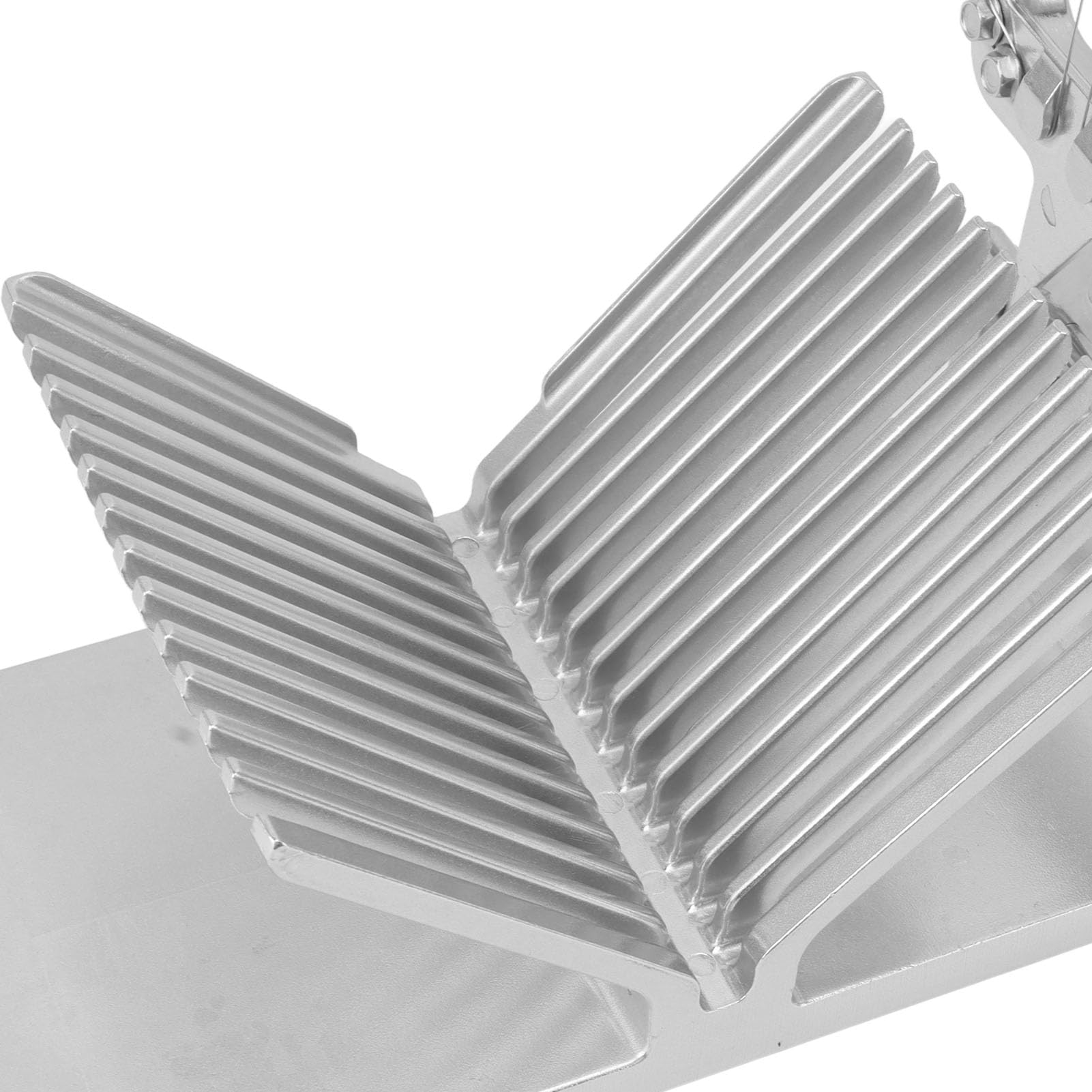 Cocoarm Manueller Käseschneider, Brot-Sandwichschneider aus Edelstahl, 32 X 17 X 14 Cm, mit Gitterskala, Rutschfeste Basis, Gleichmäßige Scheiben für Zuhause, Küche, Käse, Obst (10mm)