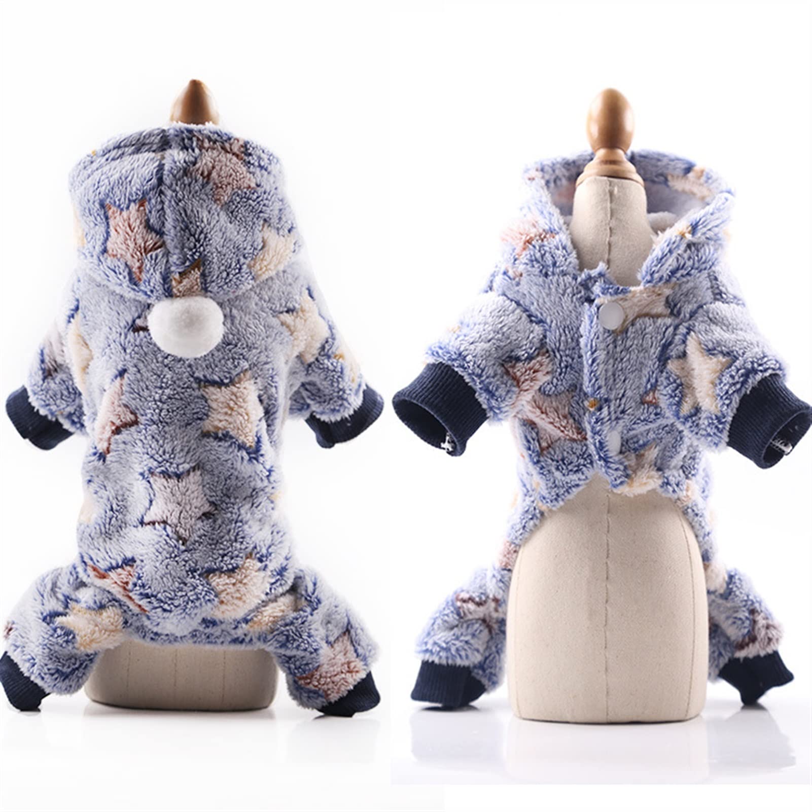 Pyjama pour chien en polaire contre le froid - Taille XS