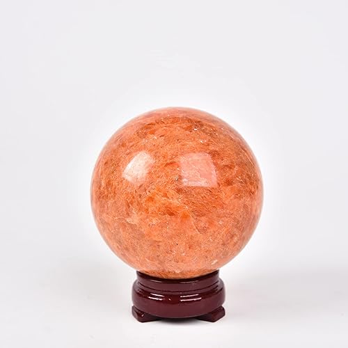 Miniatura 2 de JIC Gem Cristal curativo natural de piedra solar Esfera de adivinación piedra preciosa Esfera Feng Shui Reiki Aura Cristal Bola decoración para