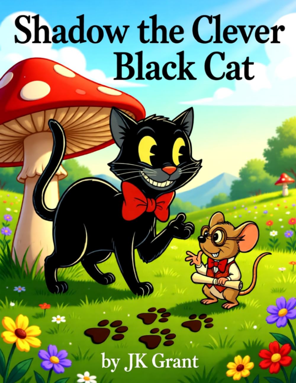Shadow the Clever Black Cat: •A Gentle Fable About Paying Attention (JK Grant’s Illustrated Fables for Children)
