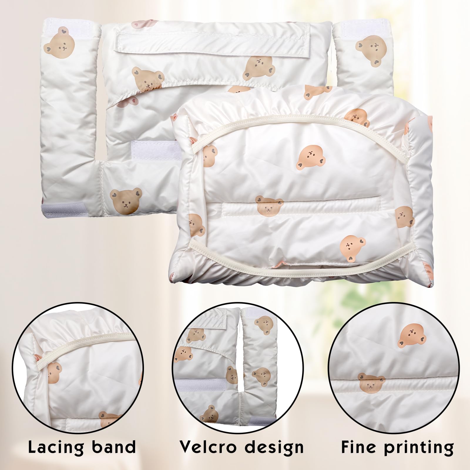 Coussin de chaise haute Highchair : coussins pour chaise haute pour enfants Stokke Tripp Trapp, antidérapant coussin pour chaise haute assise confortable pour chaises Tripp Trapp, facile à