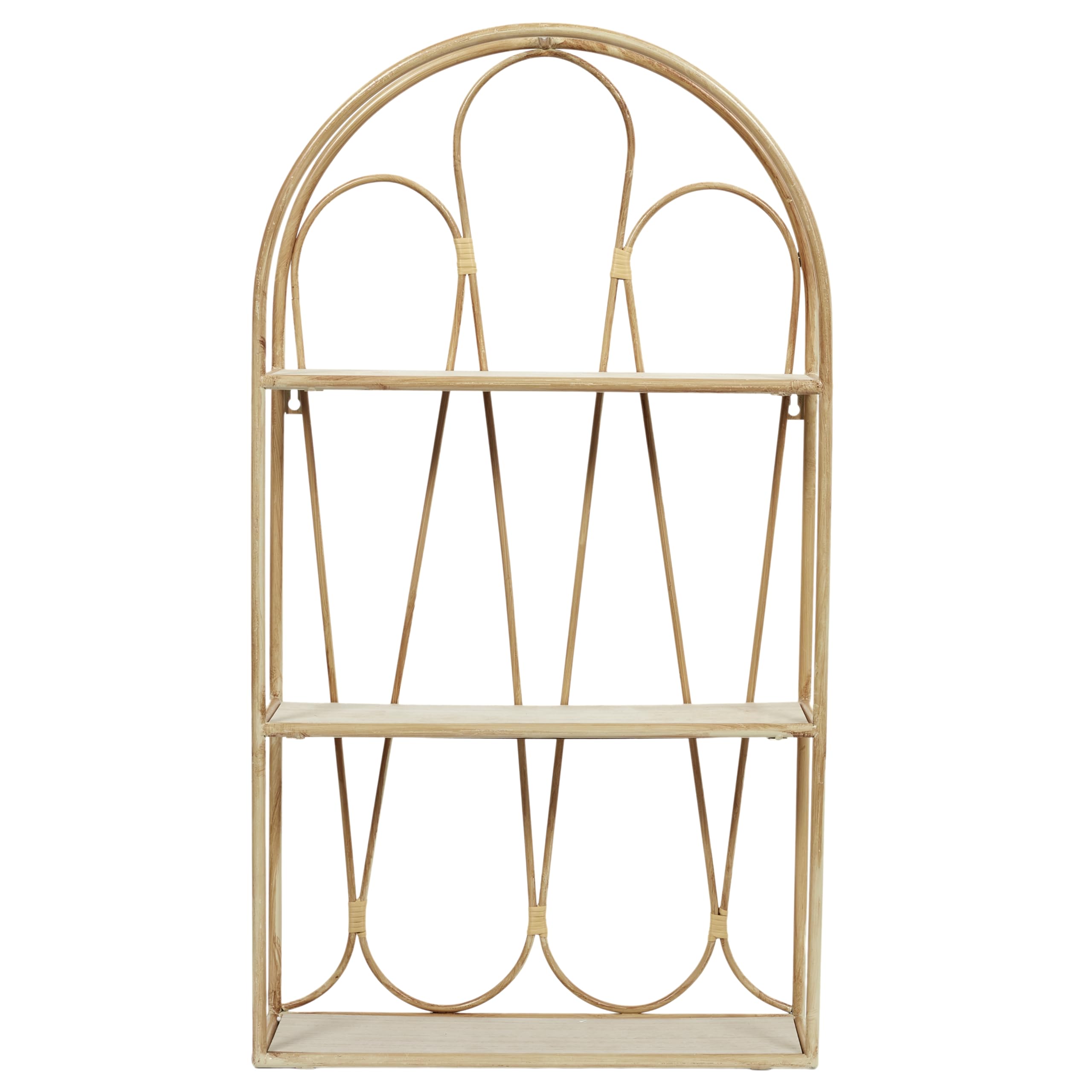 Home Deco Factory Braun - Hd0232 Wandregal Deco Arche Java