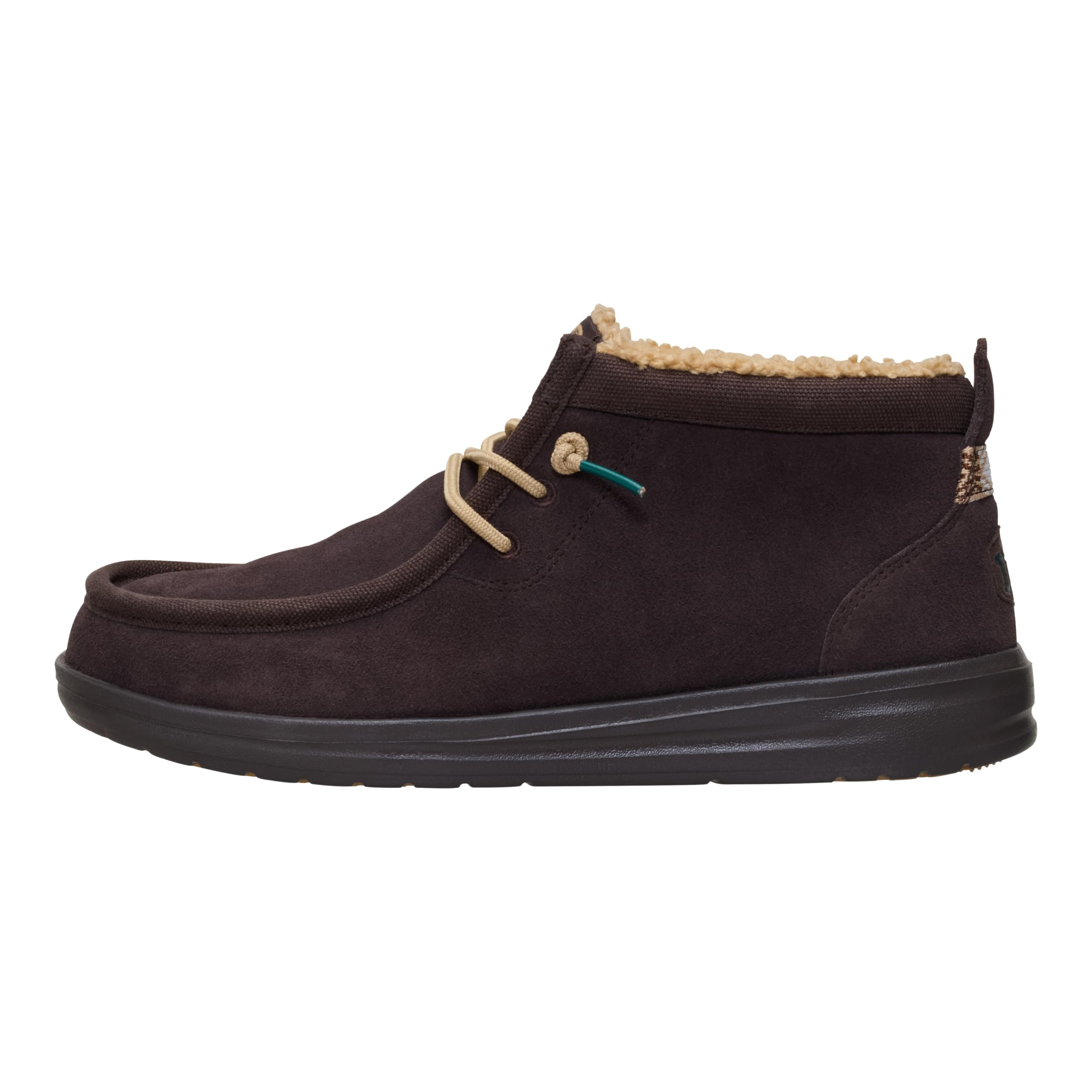 HEYDUDE Chaussures Bateau Wally Mid gripr Classic 2iv Mole Brown