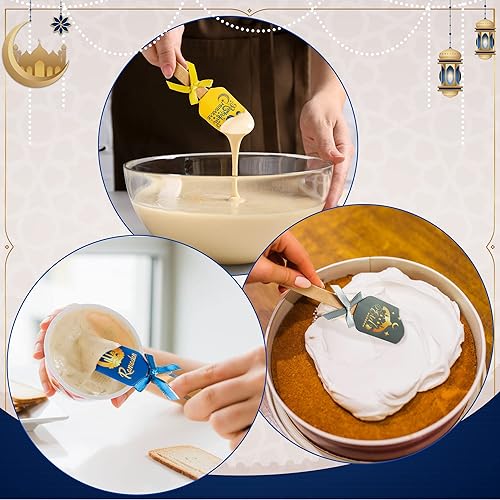 Vista 28 de R HORSE Juego de 6 espátulas de silicona para regalo para profesores, juego de espátulas divertidas para el día de agradecimiento del profesor