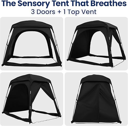 Miniatura 5 de Tienda de campaña opaca para empacar y jugar, mini cuna, cama y cuna de viaje para niños, cápsulas de dormir para bebés y niños pequeños, diseño