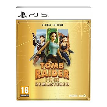 Tomb Raider 1-3 Remastered Starring Lara Croft Deluxe Edition (Playstation 5)