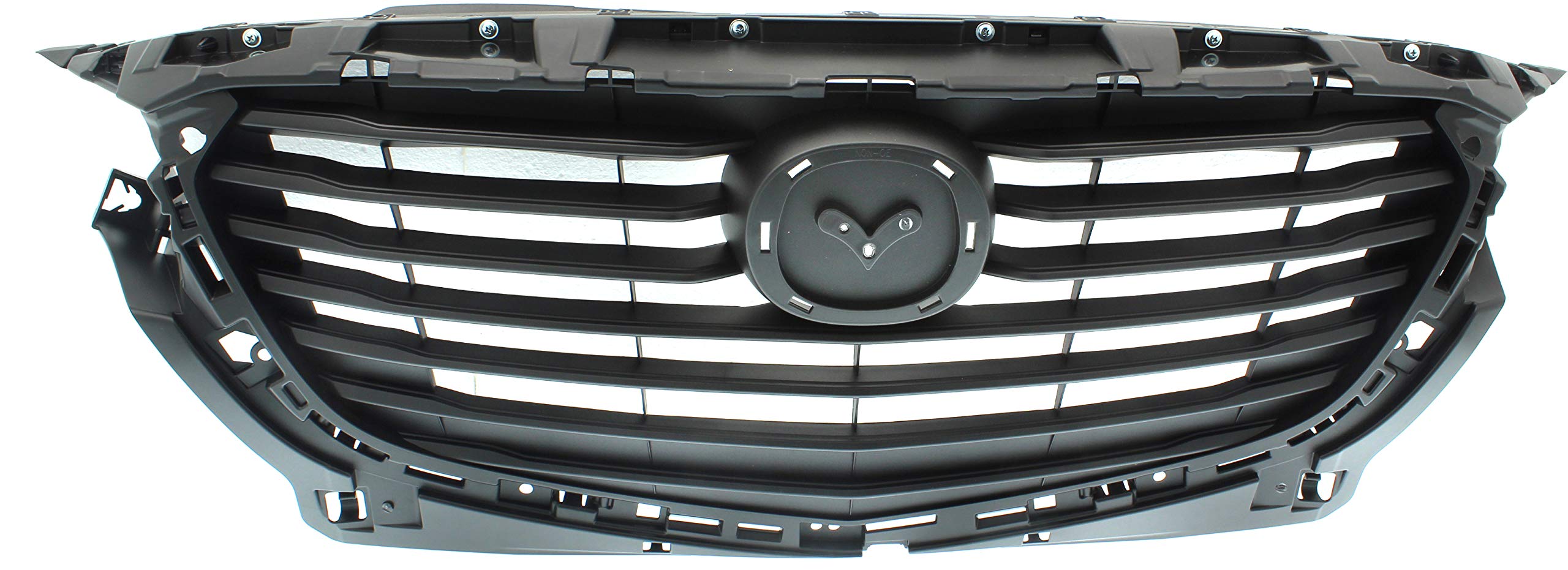 Garage-Pro Grille Assembly Compatible with MAZDA CX-3 2016-2018 Textured Dark Gray
