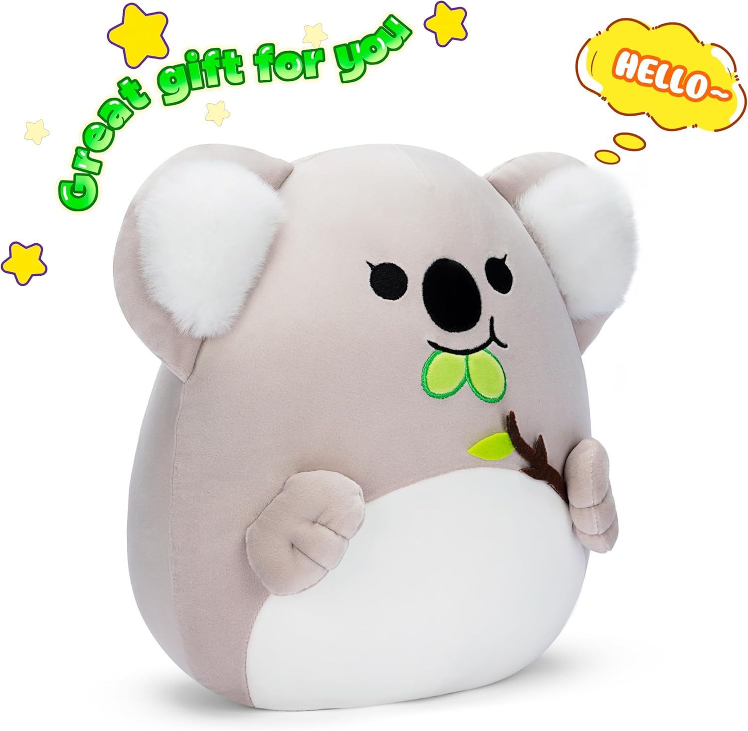 Original 12.5-Inch Koala Large Plush Pillow Stuffed Animal Toy Big Size Cute Plushie,Gift for Kids Women Girls - Image 4