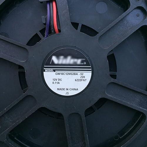 Miniatura 5 de KIKIFAN GW10C12MS2BA-52 DC12V 0.11A para Midea Refrigerador Refrigerador Ventilador Ventilador Ventilador Motor Refrigerador Piezas del refrigerador