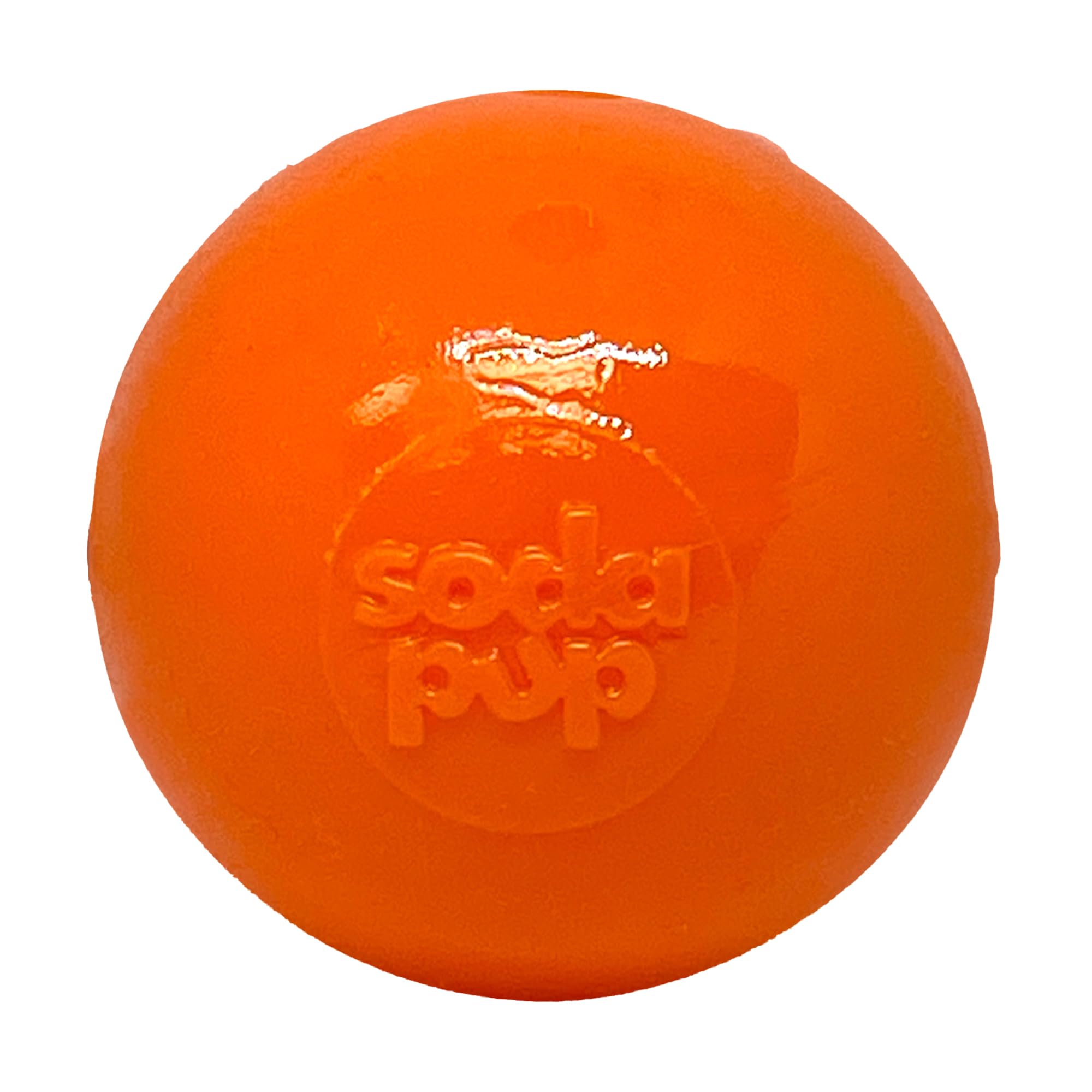 SodaPup Squeaker Ball Durable Dog Ball Toy Chew Toy Floating Retrieving Toy with Squeaker Made in USA from