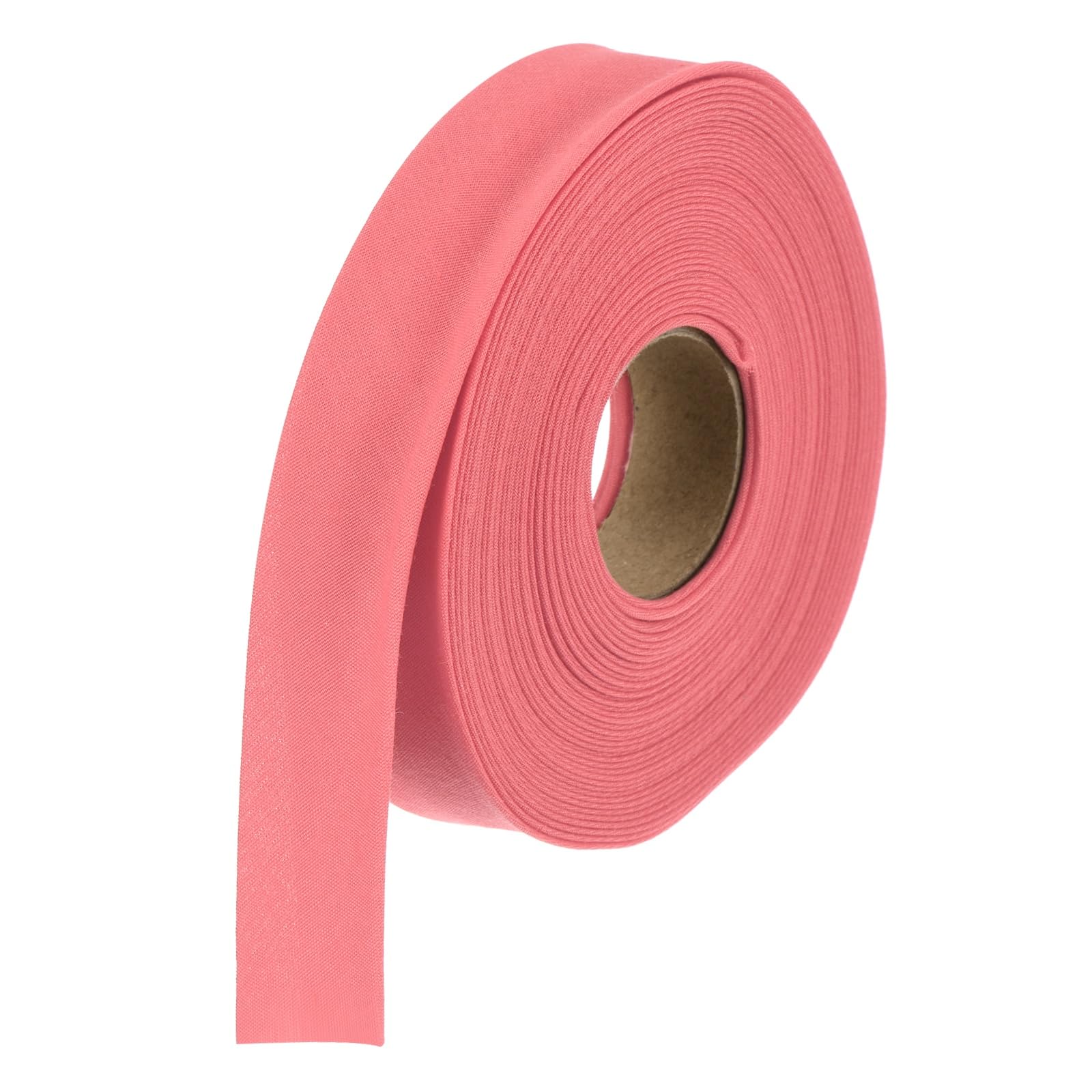 sourcing map 3/4 Inch Double Fold Bias Tape Polyester Continuous Bulk Bias Tape for Sewing Seaming Quilting Hemming Binding Crafts (Watermelon Red 10 Yards)