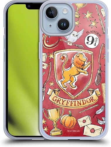 Vista 99 de Head Case Designs Funda de gel suave con licencia oficial de Harry Potter Slytherin, diseño de Reliquias de la Muerte XIII compatible con Apple